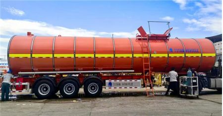 Asphalt Tank Trailers will be sent to Trinidad and Tobago