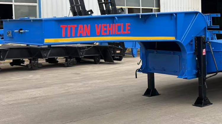 4 Axle Low Loader Trailer