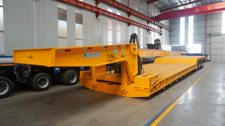 lowboy gooseneck trailer