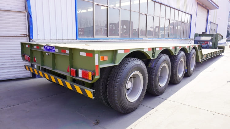 Detachable Gooseneck Lowboy Trailer  | 100 Ton Custom Lowboy Trailers Manufacturers for Sale in Trinidad and Tobago