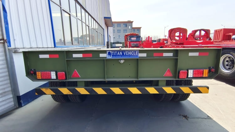 Detachable Gooseneck Lowboy Trailer   100 Ton Custom Lowboy Trailers Manufacturers for Sale in Trinidad and Tobago (6)