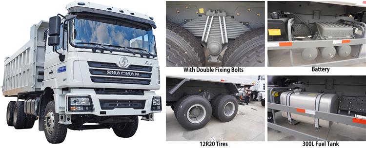 Dump Truck Shacman Trucks for Sale in Trinidad and Tobago