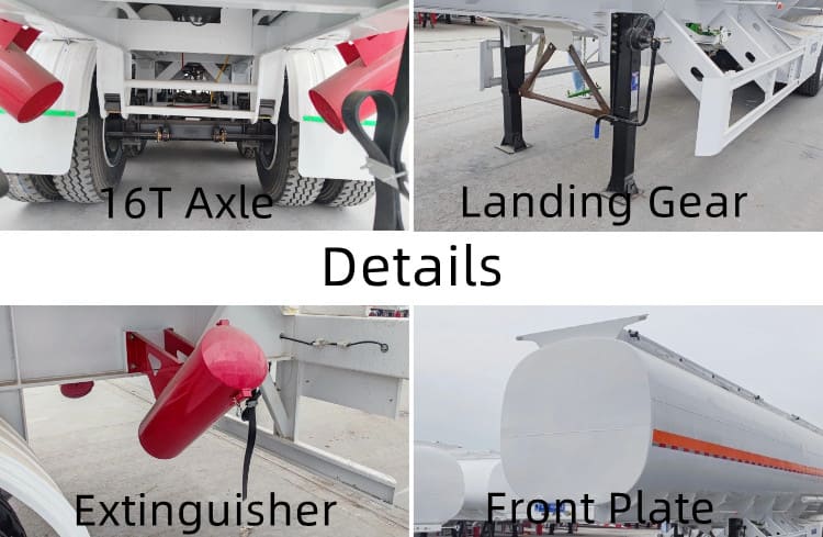 New 45000 Liters Oil Tanker Trailer for Sale in Trinidad and Tobago