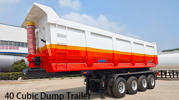 40 Cubic Dump Trailer for Sale in Trinidad and Tobago, Tembladora